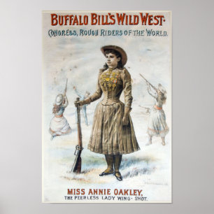 Póster El oeste salvaje de Buffalo Bill