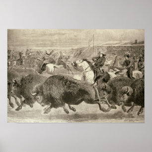 Póster El "oeste salvaje" en el gran americano