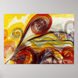 Póster El ojo de Dios de Georgiana Houghton