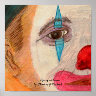 Póster El ojo de un payaso