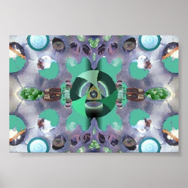 Póster El ojo de una mosca durante las visitas (Frente)