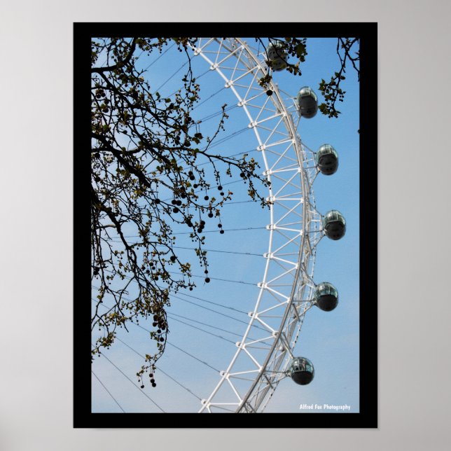 Póster El Ojo en Otoño (Frente)