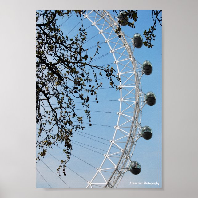 Póster El Ojo en Otoño (Frente)
