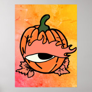 Póster El ojo tenebroso de la calabaza temblorosa