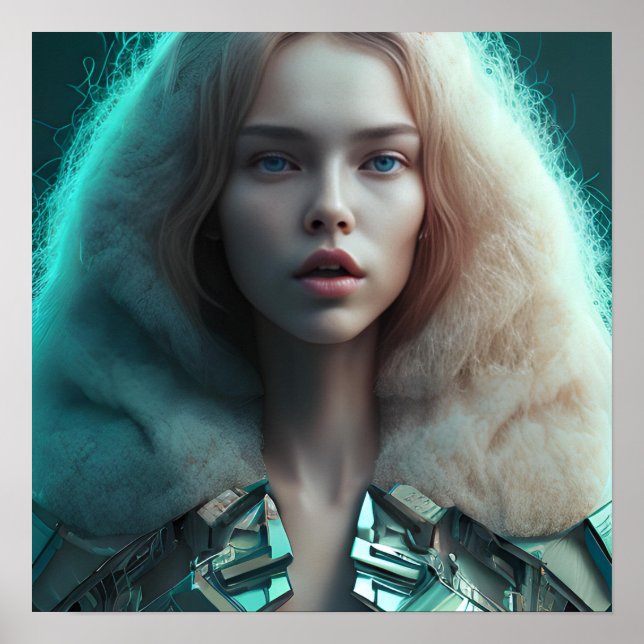 Póster El Oráculo Cibernético (Frente)