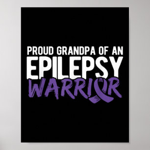 Póster El Orgulloso Abuelo De La Epilepsia De La Epilepsi