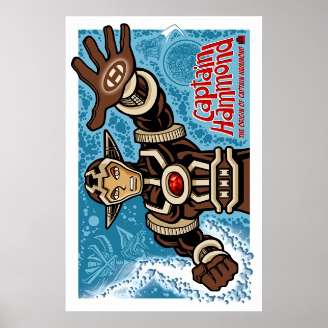 Póster El origen del capitán Hammond (Frente)