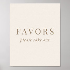 Póster El oro romántico vintage y la boda de marfil favor