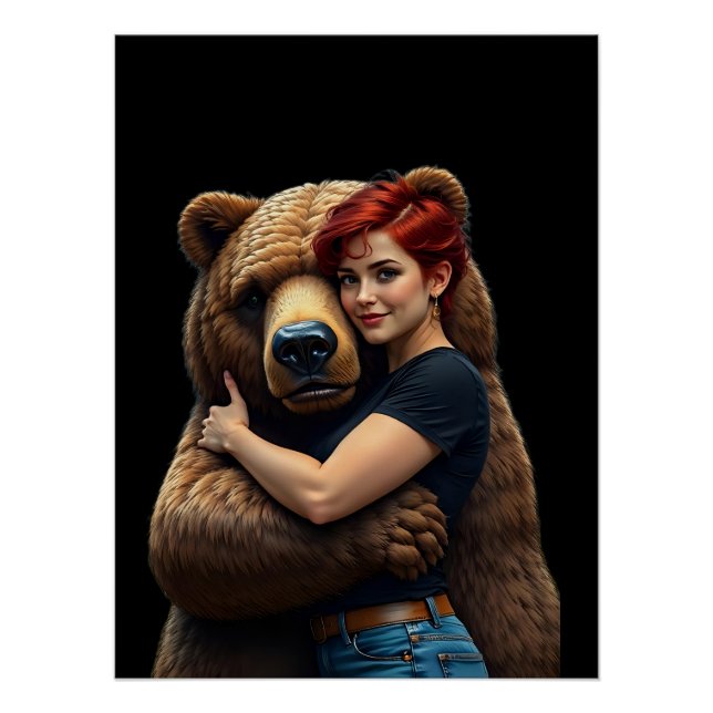 Póster El oso (Anverso)