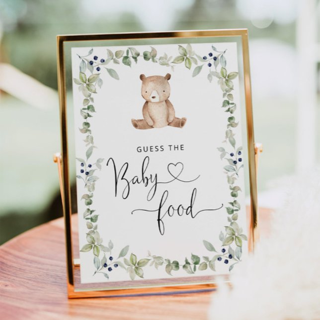 Póster El oso Eucalyptus adivina el alimento del bebé (Subido por el creador)