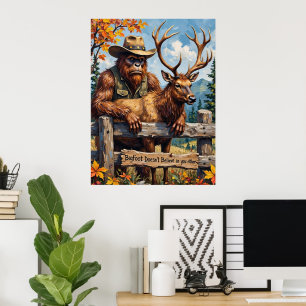 Póster El otoño de Barrier Bigfoot