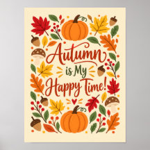 El otoño es mi momento feliz!