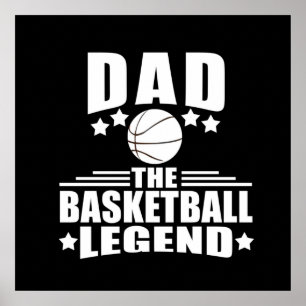 Póster el padre del baloncesto es la leyenda