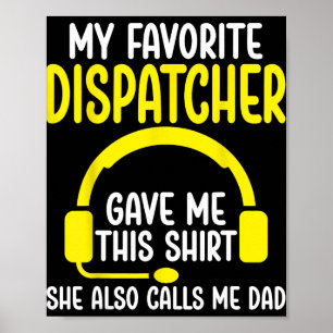 Póster El padre del despachador del 911 - Mi despachador