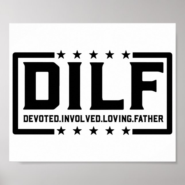Póster El padre del DILF dedicó su vida a los padres (Frente)