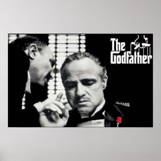 Póster El padrino (Frente)