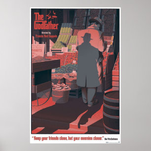 Póster El Padrino Alternativo De 1972