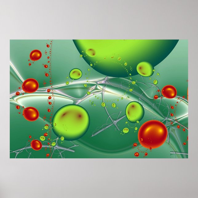 Póster El paisaje acuático. (Frente)