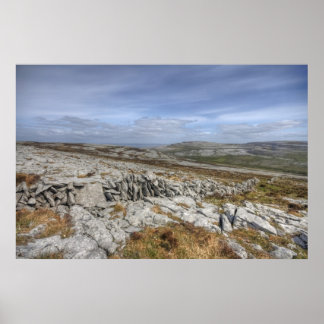Póster El paisaje de Burren