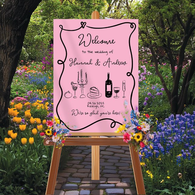 Póster El paisaje de la mesa de Bodas de bienvenida de Ha (Subido por el creador)