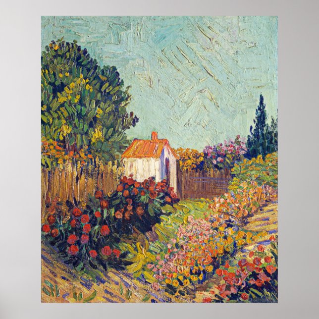 Póster El paisaje de Van Gogh (Frente)