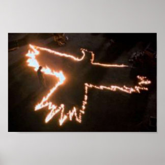 Póster El pájaro del fuego de la CRUZ