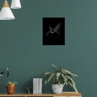 Póster El pájaro madrugador atrapa el gusano: el proverbi