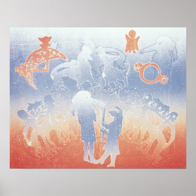 Póster El pájaro papil deambula 1995 (Frente)