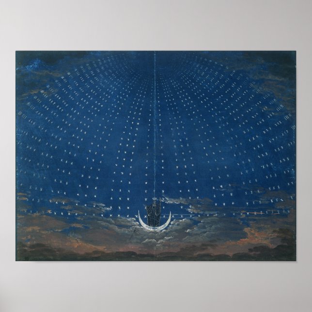 Póster El Palacio de la Reina de la Noche (Frente)