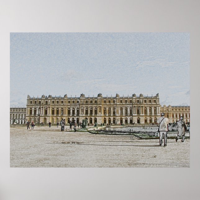 Póster El Palacio de Versalles (Frente)