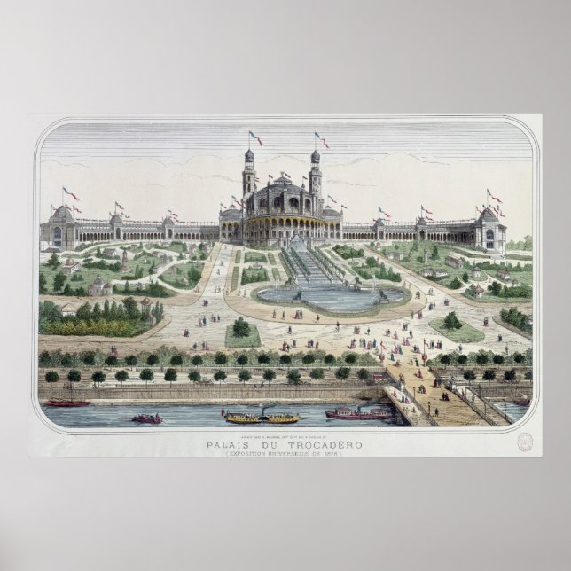 Póster El Palacio del Trocadero (Frente)