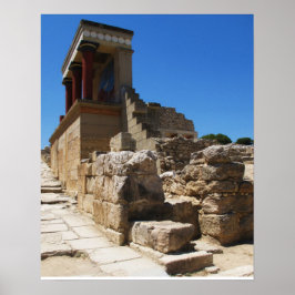 Póster El Palacio Minoano de Knossos