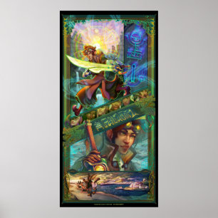 Póster el paladín - 15x30"