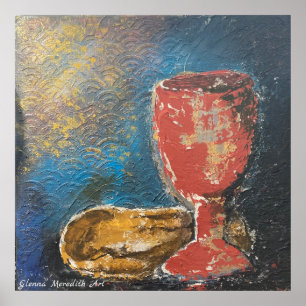 Póster El pan y el vino