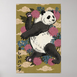 Póster El Panda Hermoso