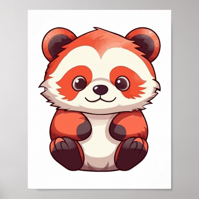 Póster El Panda Rojo (Frente)