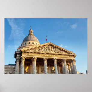 Póster El Panteón en París, Francia
