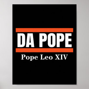 Póster El Papa de Chicago Leo Xiv Cardenal de los Camisas