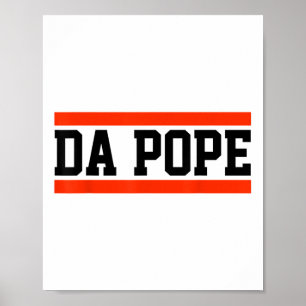 Póster El Papa de Chicago Leo Xiv Cardenal de los Camisas