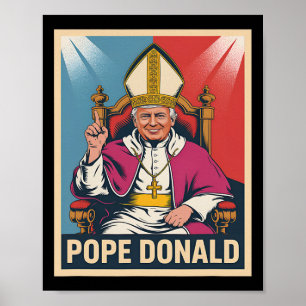 Póster El Papa Donald Trump