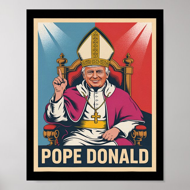Póster El Papa Donald Trump (Frente)