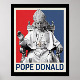 Póster El Papa Donald Trump