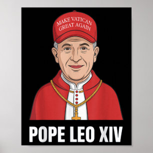 Póster El Papa Leo Xiv hace del Vaticano un gran católico