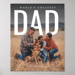 Póster El Papá Más Grande del Mundo en PhotoPop