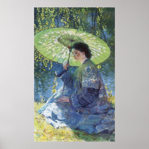 Póster El parasol verde, individuo subió