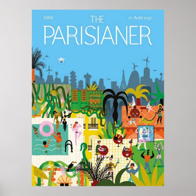 Póster EL PARISIANERO 10 de agosto de 2050 (Frente)