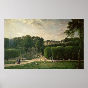 Póster El parque en la nube del St., 1865