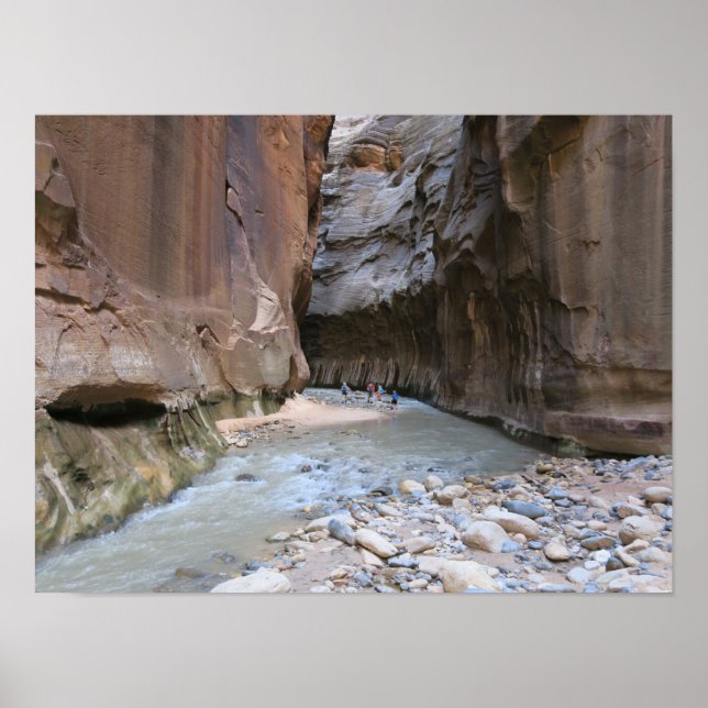 Póster El Parque Nacional Zion (Frente)