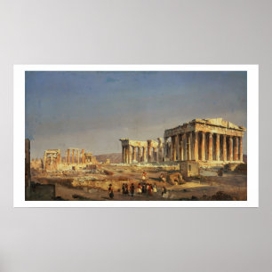 Póster El Parthenon, 1863