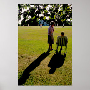 Póster El partido de cricket